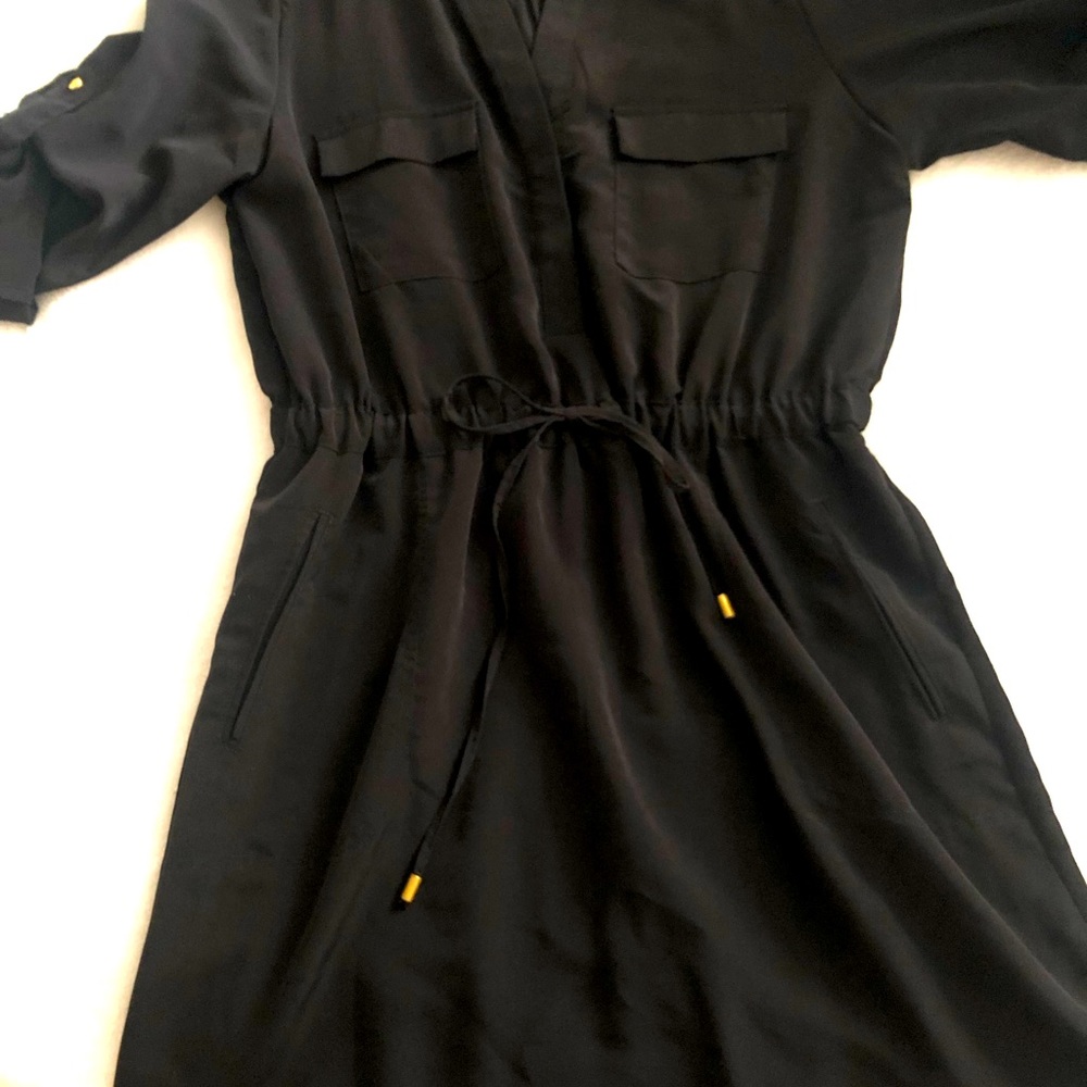 Mossimo Black Dress Tie Waist.